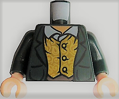 NEW LEGO - Torso - LotR / The Hobbit - Merry - 9472 Lord of the