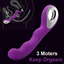 Rechargeable Rabbit Vibrator Sex toys for Women Dildo G-spot Multispeed Massager