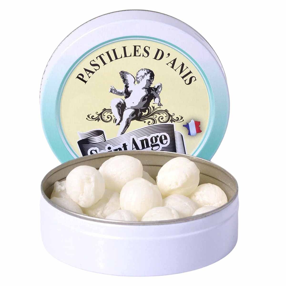 Pastillas De Anís Saint-Ange - Pastillas De Anís Hechas A Mano De Francia, 50 G