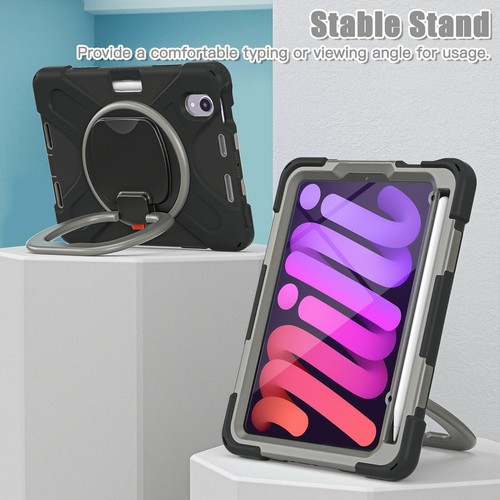 For iPad Mini 6 mini4/5 Air4 10.9 Case Shockproof Heavy Duty Stand Case Cover - Picture 38 of 75