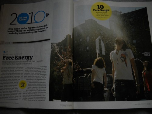 Revista Spin enero/febrero 2010 Lo mejor de 2009 Caleb Followill Kings of Leon - Imagen 10 de 12