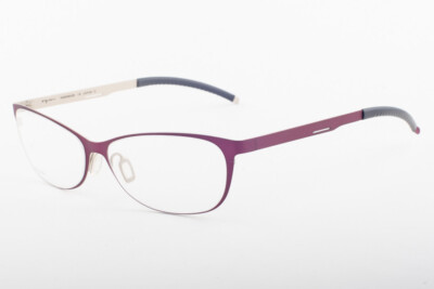 Orgreen MAGNOLIA 378 Matte Cherry Red / Matte Champagne Titanium Eyeglasses 55mm