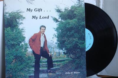 John Bauer MY GIFT MY LORD - JB1006 Vinyl LP NM/VG+