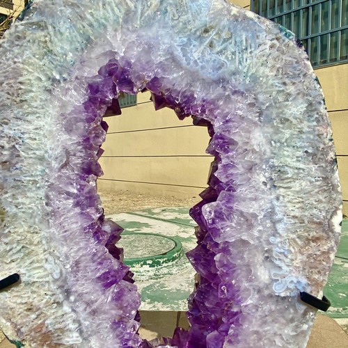 8.57LB Natural Amethyst Mineral crystal Hand cut like crystals specimen - 第 16/16 張圖片