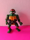 Teenage Mutant Ninja Turtles Head Droppin' Raphael VTG 1991 Playmates W/ Belt