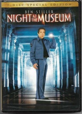 Night at the Museum (DVD, 2007, 2-Disc Set, Special Edition) BEN STILLER 