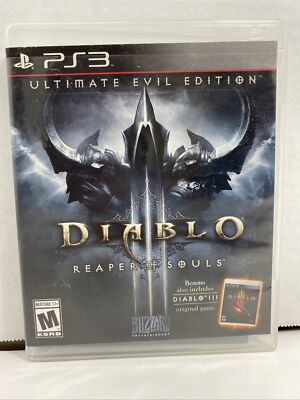 Diablo III: Reaper of Souls - Ultimate Evil Edition (Sony PlayStation 3, 2014)