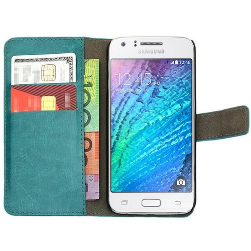 Leather Wallet Card Flip Case Stand Cover For Samsung J1 J2 J5 J7 PRO 2017 2018 - Picture 19 of 21