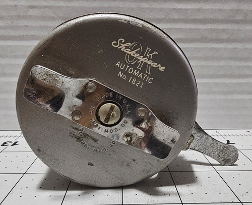 VINTAGE Shakespeare OK automatique n° Ancien moulinet de pêche à la