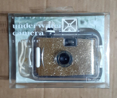 Sunnylife Glitter Gold Underwater Camera NEW