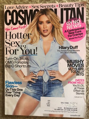 February 2017 COSMOPOLITAN MAGAZINE - HILARY DUFF