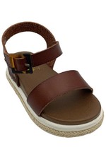 Mia Toddler's Girl Lil Jenise Platform Sandal Cognac/Brown