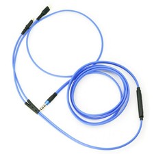 4ft Headphone Cable Remote Volume Mic For Sennheiser HD25 25-1 HD25-1 II HD25-13