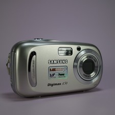 Samsung Digital Camera Digimax A50 5.0MP Silver Tested