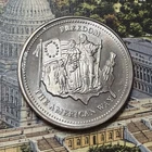 1986 Johnson Matthey Freedom the American Way 1 oz. Silver Round 🇺🇸
