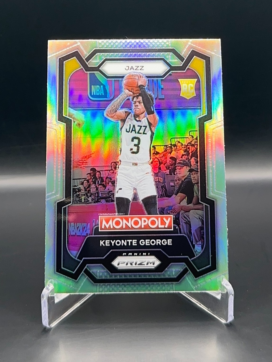 2023-24 Panini Prizm Monopoly Basketball Keyonte George Silver Prizm (RC)