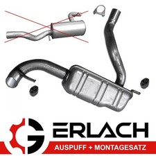 Endschalld&auml;mpfer f&uuml;r Mercedes Vito W639 kurzer Radstand 3200mm Auspuff 9122