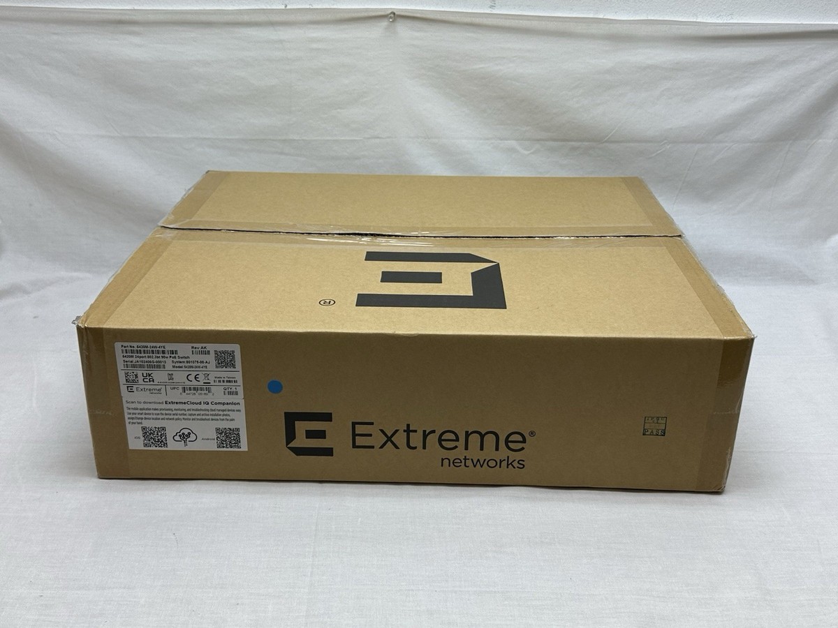 Extreme Networks ExtremeSwitching 5420 Series 24 Port PoE Switch