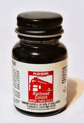 NOS OR NEAR-FULL FLOQUIL RAILROAD COLORS MODEL PAINT 1 oz JAR YOU CHOOSE COLORS