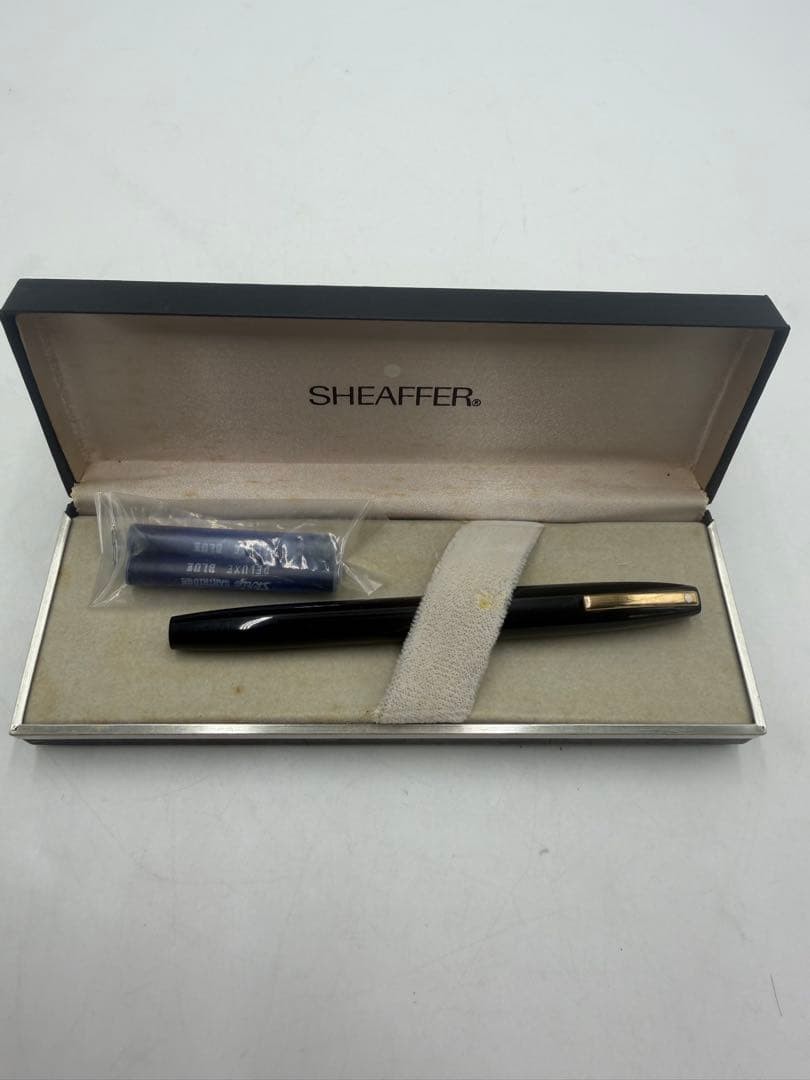 Sheaffer 14K 585 Fountain Pen 14K Gold Nib Vintage Authentic Rare