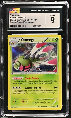 Yanmega graded CGC 9 for sale on eBay