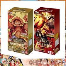 Sealed Japanese PRB-01 PRB-02 One Piece Card Game The Best Booster Box