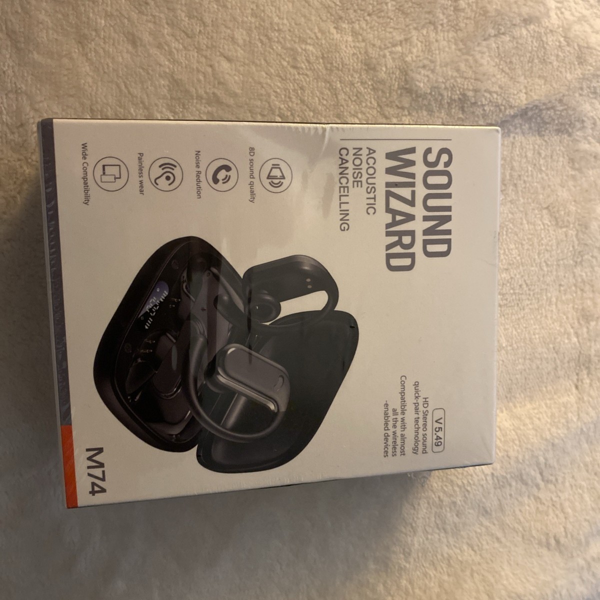 Sound Wizard M74 ANC In Ear Wireless Headphones - Ai Translator