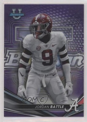 2022-23 Bowman U Purple Refractor 53/250 Jordan Battle #27 0c6