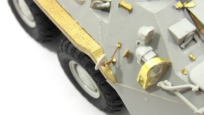PE Detail Set Shelves for scale model BTR 80 Trumpeter 1:35