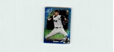 Takahiro Norimoto 2017 Bowman Mini Blue Shimmer Chrome Refractor #BCP97 3/150