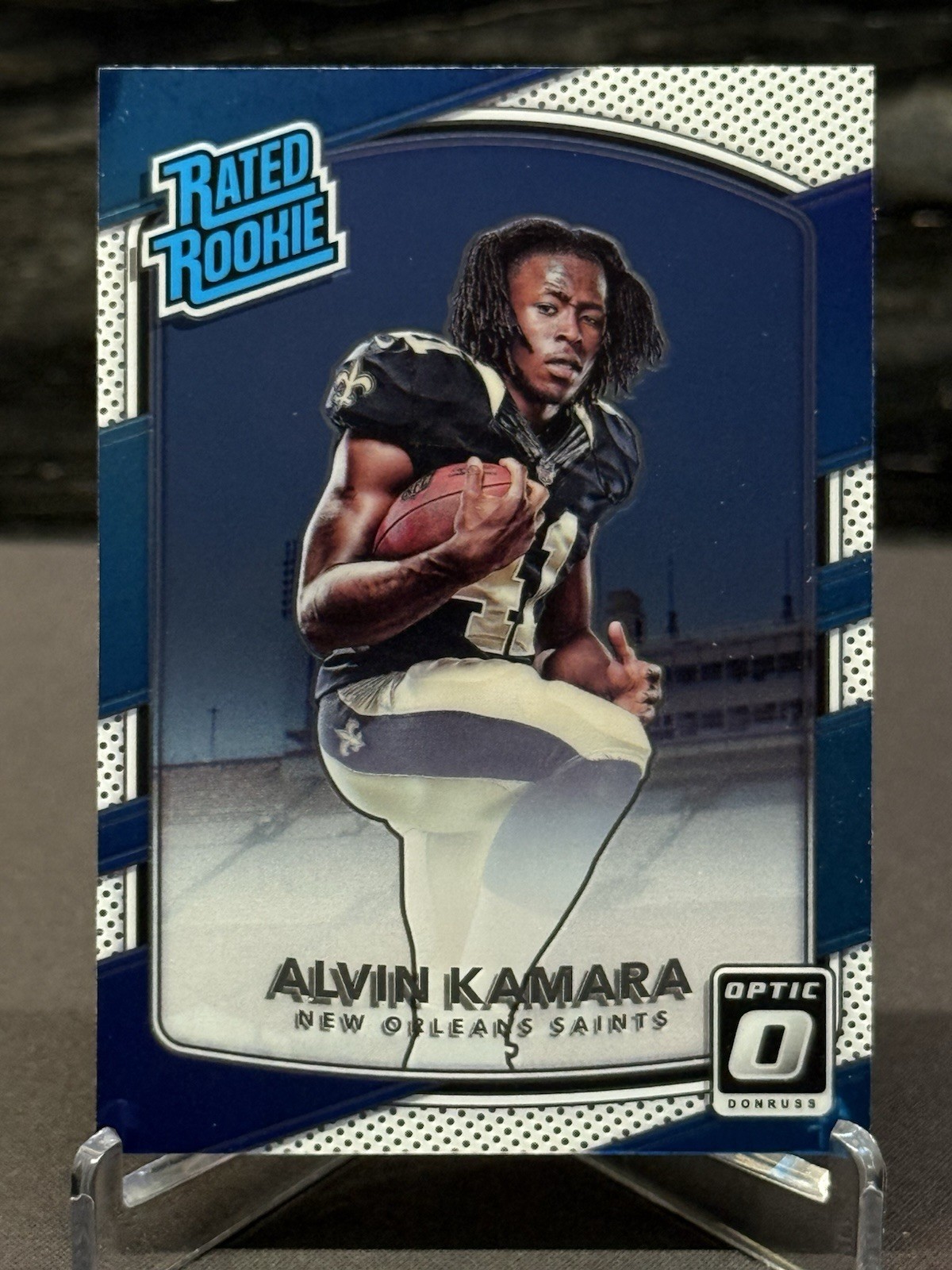 2017 Donruss Optic Rated Rookie Alvin Kamara Saints 199