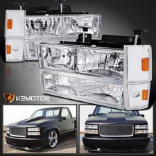 Fits 1988-1993 Chevy Gmc C10 Ck Sierra Yukon Headlightscornerbumper Lamps Fits 1988-1993 Chevy Gmc C10 Ck Sierra Yukon Headlightscornerbumper Lamps
