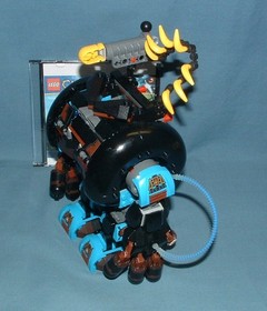 LEGENDS OF CHIMA, GORZAN'S GORILLA STRIKER SET NO. 70008 - LEGO - 2013 - USED