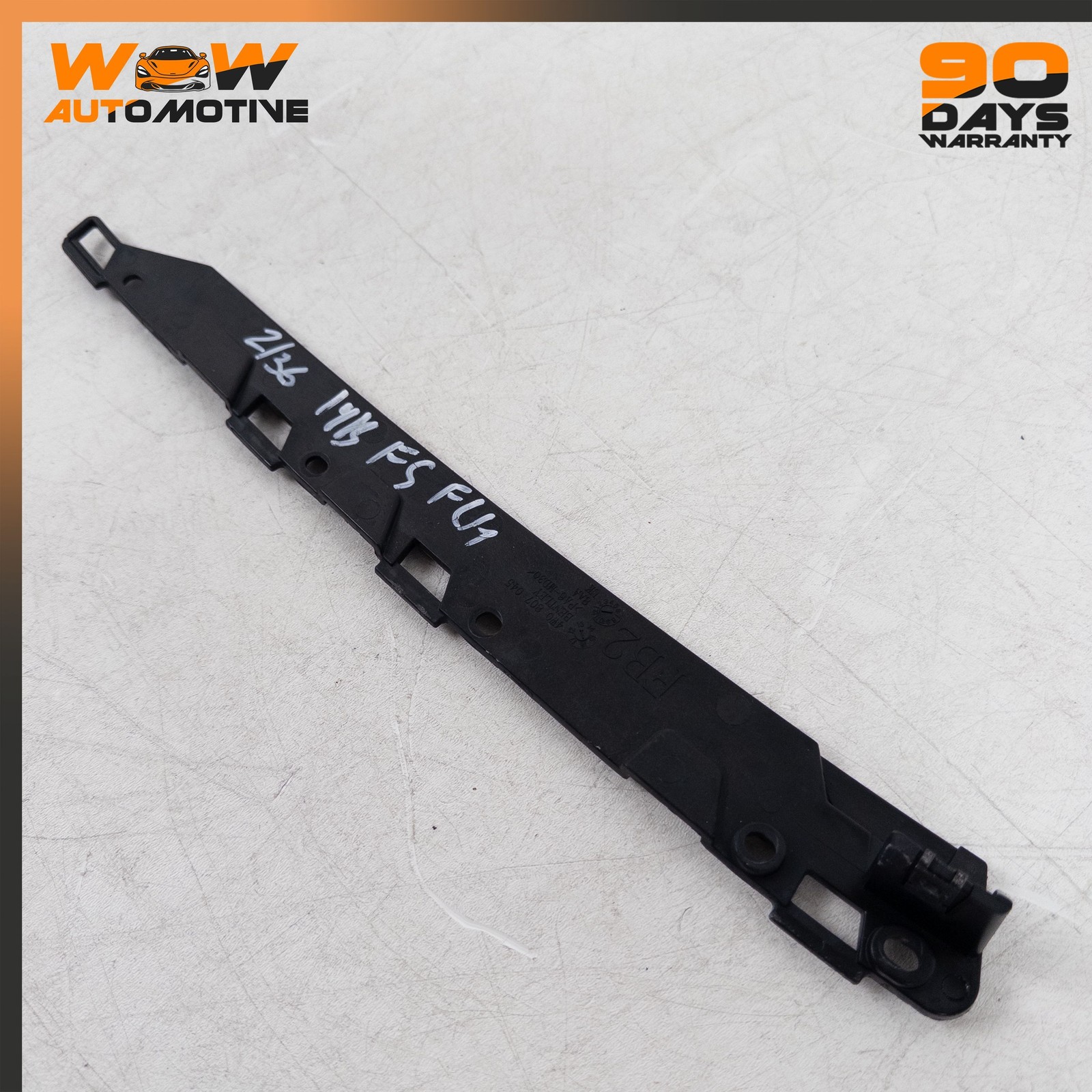 14-19 BENTLEY FLYING SPUR FRONT LEFT DRIVER SIDE BUMPER BRACKET GUIDE PROFILE OE
