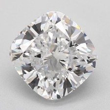 2.62ct Cushion Lab Grown Loose Diamond GIA Certified D/VS2 +Free Ring 6412654860 1977.76 per carat