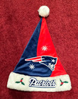 New England NE Patriots NFL Holiday Christmas Santa Hat & Stocking — photo 2