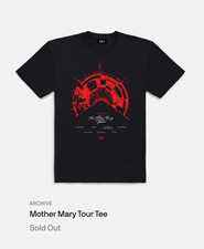 A24 Movie Mother Mary Tour Tee MEDIUM