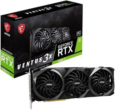 MSI GeForce RTX 3080 Ti VENTUS 3X 12G OC Graphics Board VD7770