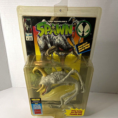 Todd McFarlane's Spawn Violator Action Figure Special Edition with Comic Book