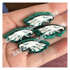 4 Piece Philadelphia Football Team Silicone Focal Beads DIY Jewelry Pens+