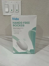 Frida Baby Hands-Free Rocker Device with 5 Vibration Levels, Universal White