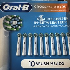 Oral-B CrossAction X Replacement Brush Heads-10counts