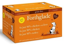 Complementary Wet Dog Food (12 x 395g Trays) - Grain Free 4.24 per kilo