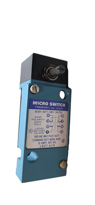 Micro Switch LSZ7 A2B Heavy Duty Limit Switch 600V AC Max Pilot Duty, Nema