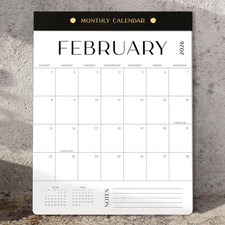 Beautiful 2026 Magnetic Fridge Calendar - Runs from January 2026 until July 2027