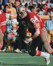 Dave Wilcox Unsigned 49ers Red Jersey Action 8x10 Photo (Lot of 35) (ProLook)