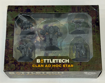 Battletech Clan Ad Hoc Star Mech Pack Catalyst