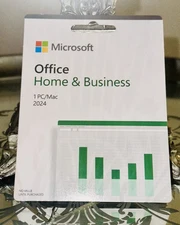 Microsoft Home and Business 2024 for PC or MAC Lifetime Genuine Reatail 1 user