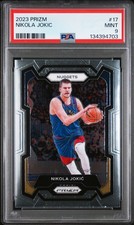 2023 PANINI PRIZM #17 NIKOLA JOKIC PSA 9