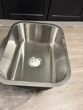 SMC SMC 2318 Stainless Steel Undermount Rectangular Kitchen Sink 23x21x9 in